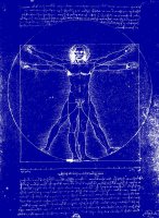 Vitruvian Blueprint by Leonardo da Vinci