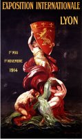 Exposition Internationale Lyon 1914 by Leonetto Cappiello
