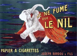 Je Ne Fume Le Nil Papier a Cigarettes by Leonetto Cappiello