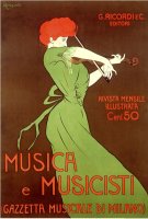 Musica E Musicisti by Leonetto Cappiello