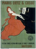 Pianos Ortiz Cusso by Leonetto Cappiello