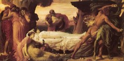 Hercules Wrestling with Death for The Body of Alcestis by Lord Frederick Leighton