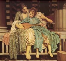 Music Lesson by Lord Frederick Leighton
