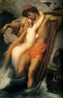 The Fisherman And The Syren by Lord Frederick Leighton