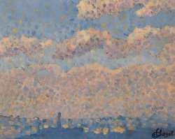 Sky Over The City by Louis Hayet