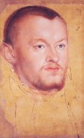 Portrait of Augustus I (1526 86) Elector of Saxony by Lucas Cranach The Younger