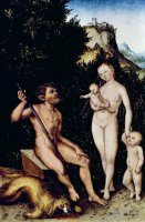 The Faun Family by Lucas Cranach The Younger