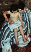 Child's Bath by Mary Cassatt