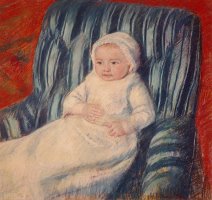 Child on a Sofa by Mary Cassatt