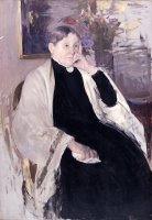 Mrs. Robert S. Cassatt, The Artist's Mother by Mary Cassatt