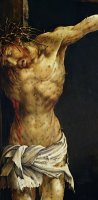 Christ on the Cross by Matthias Grunewald