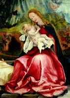 The Virgin And Child, From The Isenheim Altarpiece by Matthias Grunewald