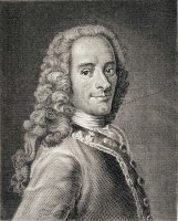 Francois Marie Arouet De Voltaire (1694 1778) by Maurice-quentin De La Tour