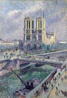 Notre Dame by Maximilien Luce