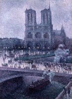 Notre Dame by Maximilien Luce