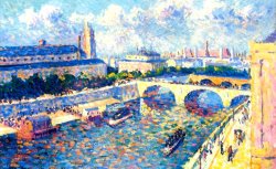 The Seine Paris by Maximilien Luce