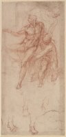 Figure Studies by Michelangelo Buonarroti