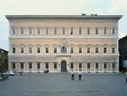 Palazzo Farnese Facade by Michelangelo Buonarroti