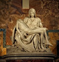 Pieta 1499 by Michelangelo Buonarroti