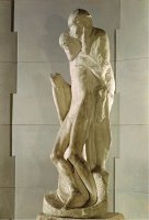 Rondanini Pieta 1564 by Michelangelo Buonarroti