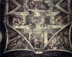 Separation of Light From Darkness Jonah by Michelangelo Buonarroti