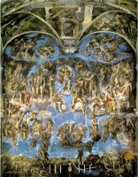 Sistine Chapel The Last Judgement by Michelangelo Buonarroti