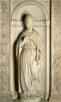 St Pius From The Piccolomini Altar 1501 4 by Michelangelo Buonarroti