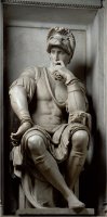 Statue of Lorenzo De Medici by Michelangelo Buonarroti
