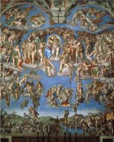 The Last Judgement 1534 41 by Michelangelo Buonarroti