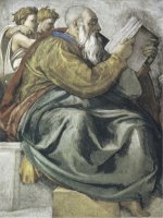 The Prophet Zachariah by Michelangelo Buonarroti