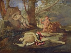Echo and Narcissus by Nicolas Poussin
