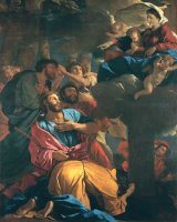 The Apparition of the Virgin the St James the Great by Nicolas Poussin