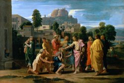 The Blind of Jericho by Nicolas Poussin