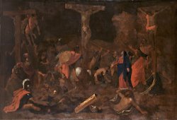 The Crucifixion by Nicolas Poussin