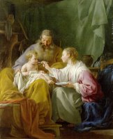 The Holy Family by Noel Halle