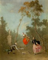 Lady on a Swing by Norbert Grund