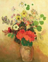 Vase Of Flowers by Odilon Redon
