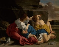 Lot And His Daughters by Orazio Gentileschi