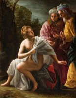 Susanna and the Elders by Ottavio Mario Leoni