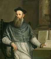 Portrait Of Daniele Barbaro by Paolo Caliari Veronese