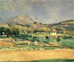 A View Over Mont St Victoire by Paul Cezanne