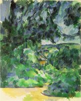 Blue Landscape C 1903 by Paul Cezanne