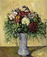 Bouquet of Flowers in a Vase by Paul Cezanne