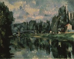 Bridge Over The Marne at Creteil by Paul Cezanne