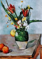 Cezanne Tulips 1890 92 by Paul Cezanne