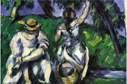 Figures by Paul Cezanne