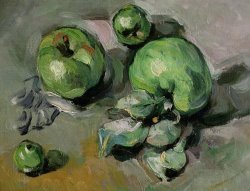 Green Apples by Paul Cezanne