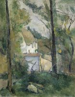 House in The Trees Auvers 1879 by Paul Cezanne
