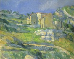 Houses in Provence 1880 by Paul Cezanne
