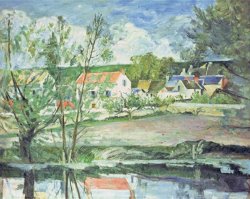 In The Oise Valley by Paul Cezanne